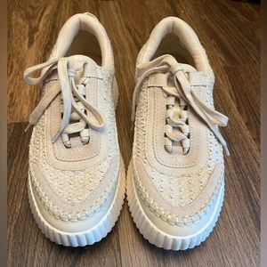 Cream Dolce Vita Dolen Nylon Sneaker